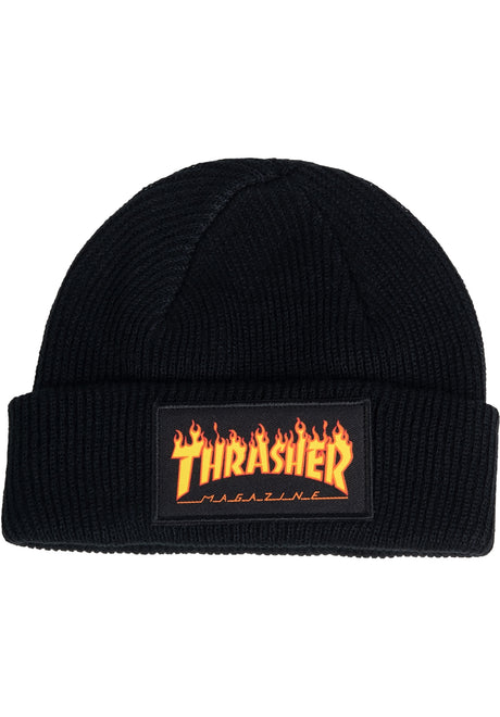 Flame Logo black Vorderansicht