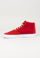 Riley 3 High red-suede Oberansicht