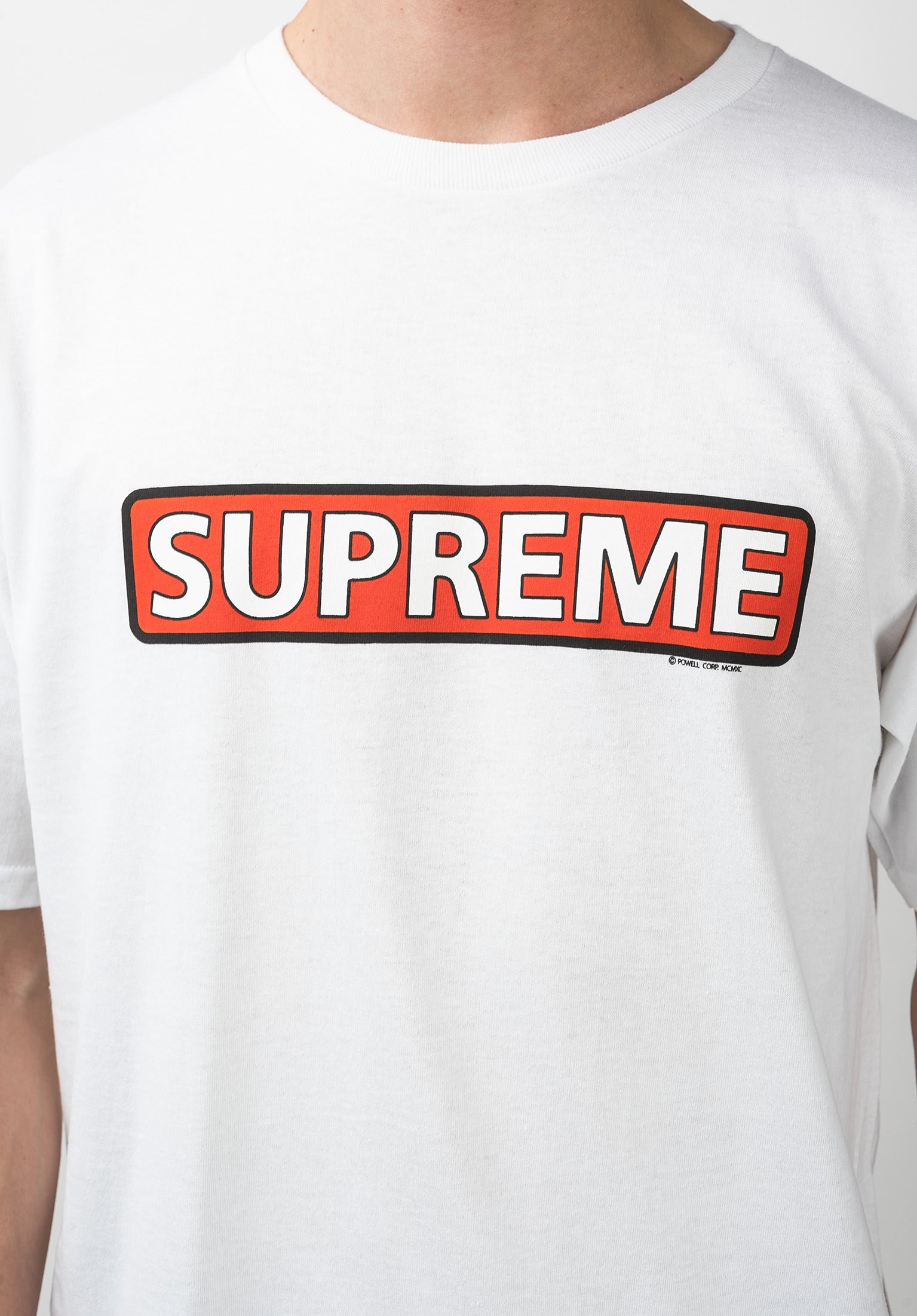 Supreme tee outlet t shirt