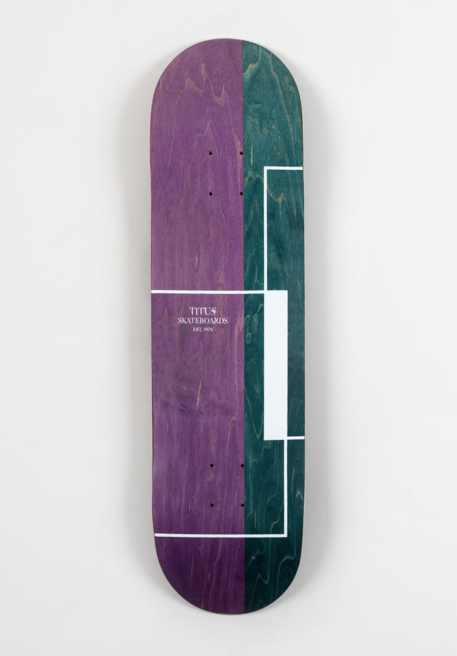 Split Veneer purple-green Vorderansicht