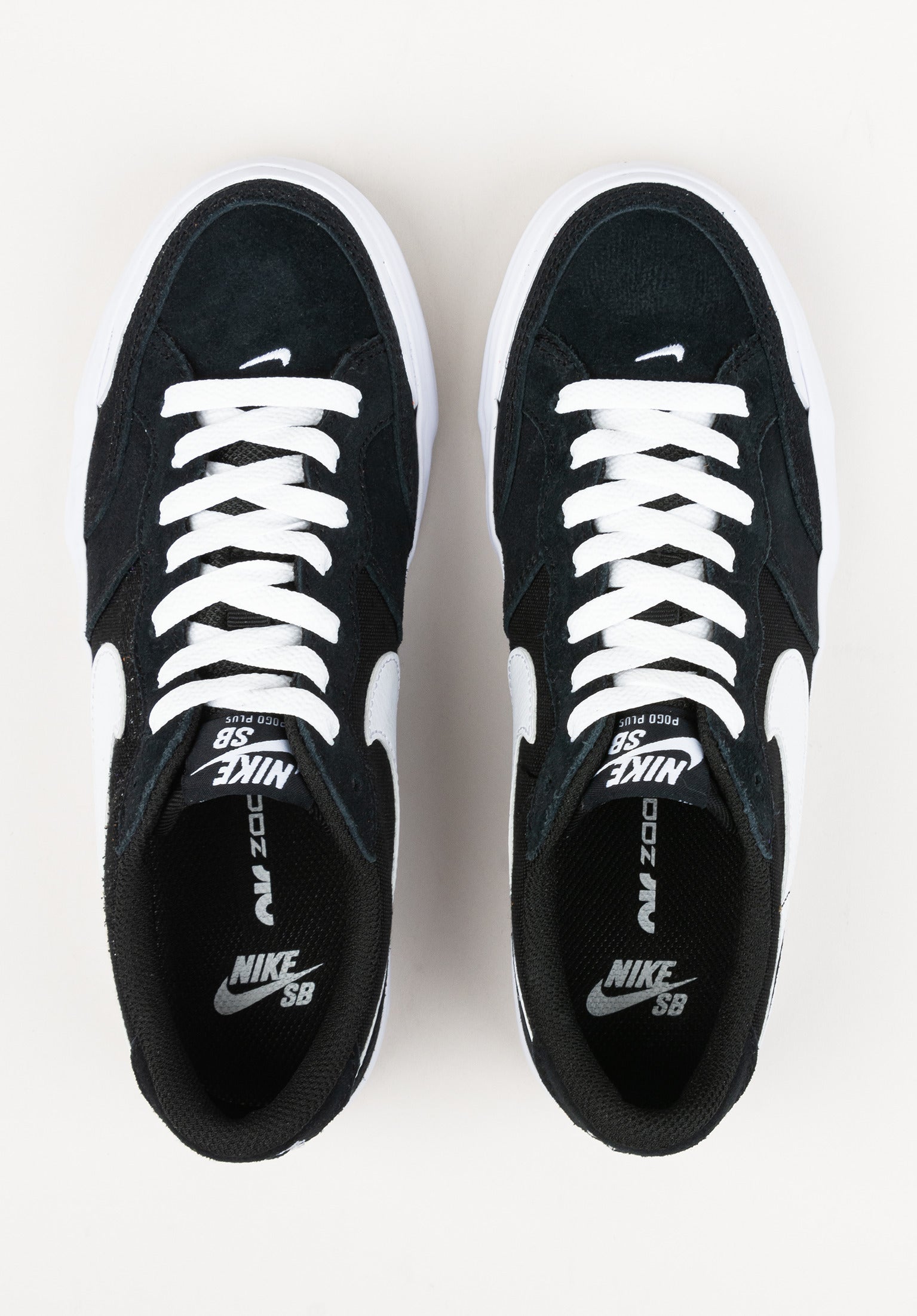 Black white nike sb on sale