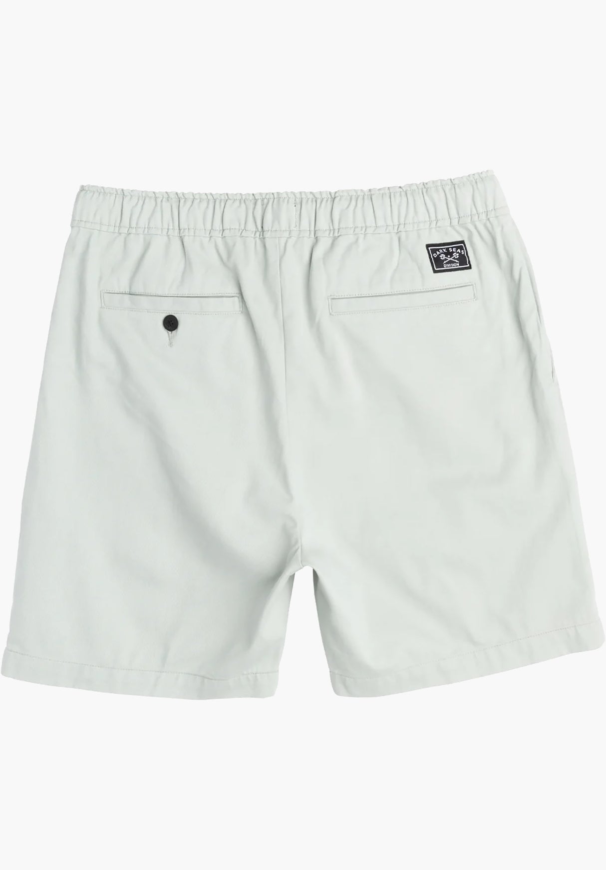 Go-To Twill Short grey Rückenansicht