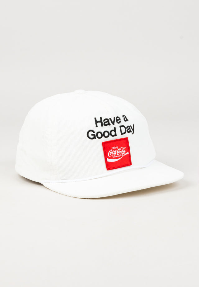 Coca-Cola Good Day white Vorderansicht