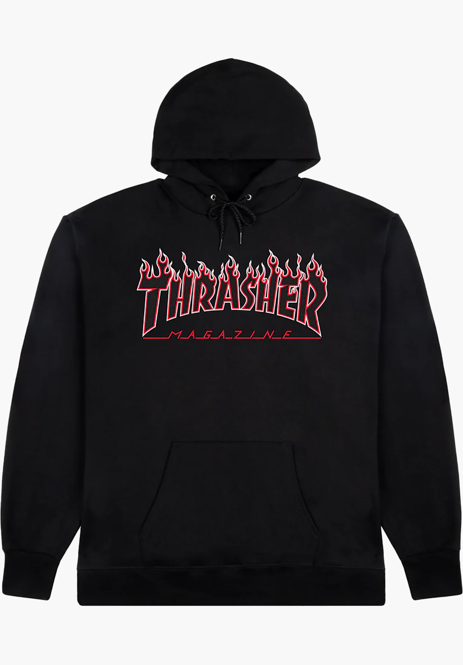 Black hoodie with red writing on sale