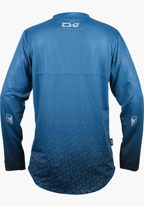 Grip Jersey deep blue Rückenansicht