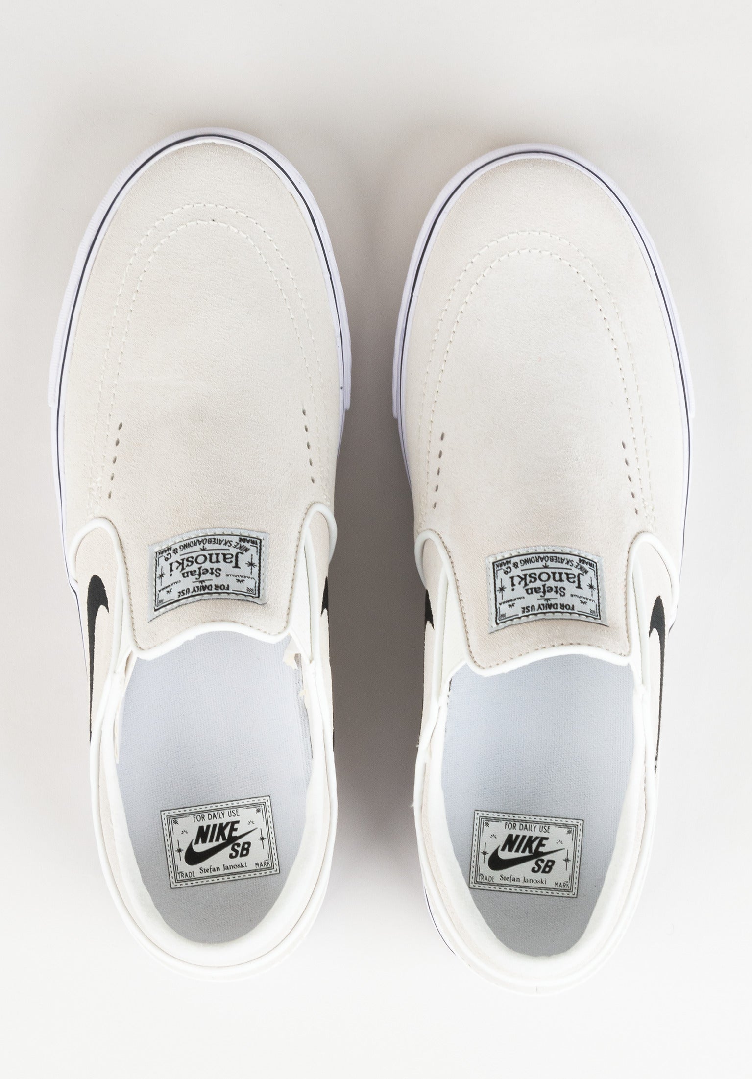 Janoski Slip Nike SB Schuhe Jungs in summitwhite black summitwhite white fur c TITUS