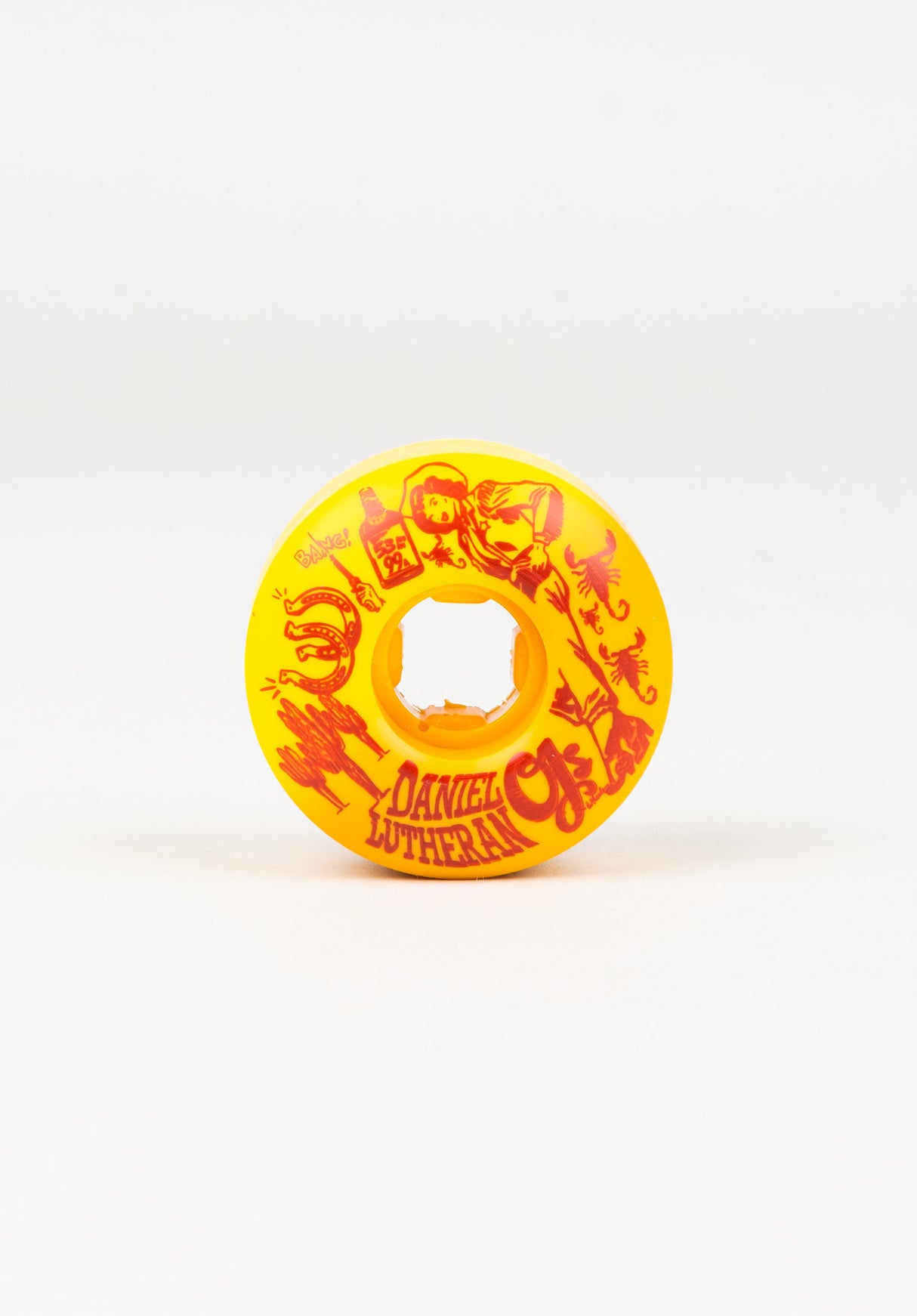 Daniel Lutheran Elite EZ EDGE 99A orange-yellow Rückenansicht