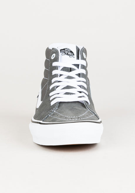 Skate SK8-Hi pewter-white Rückenansicht