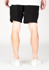 YinYang Beachshorts black Rückenansicht