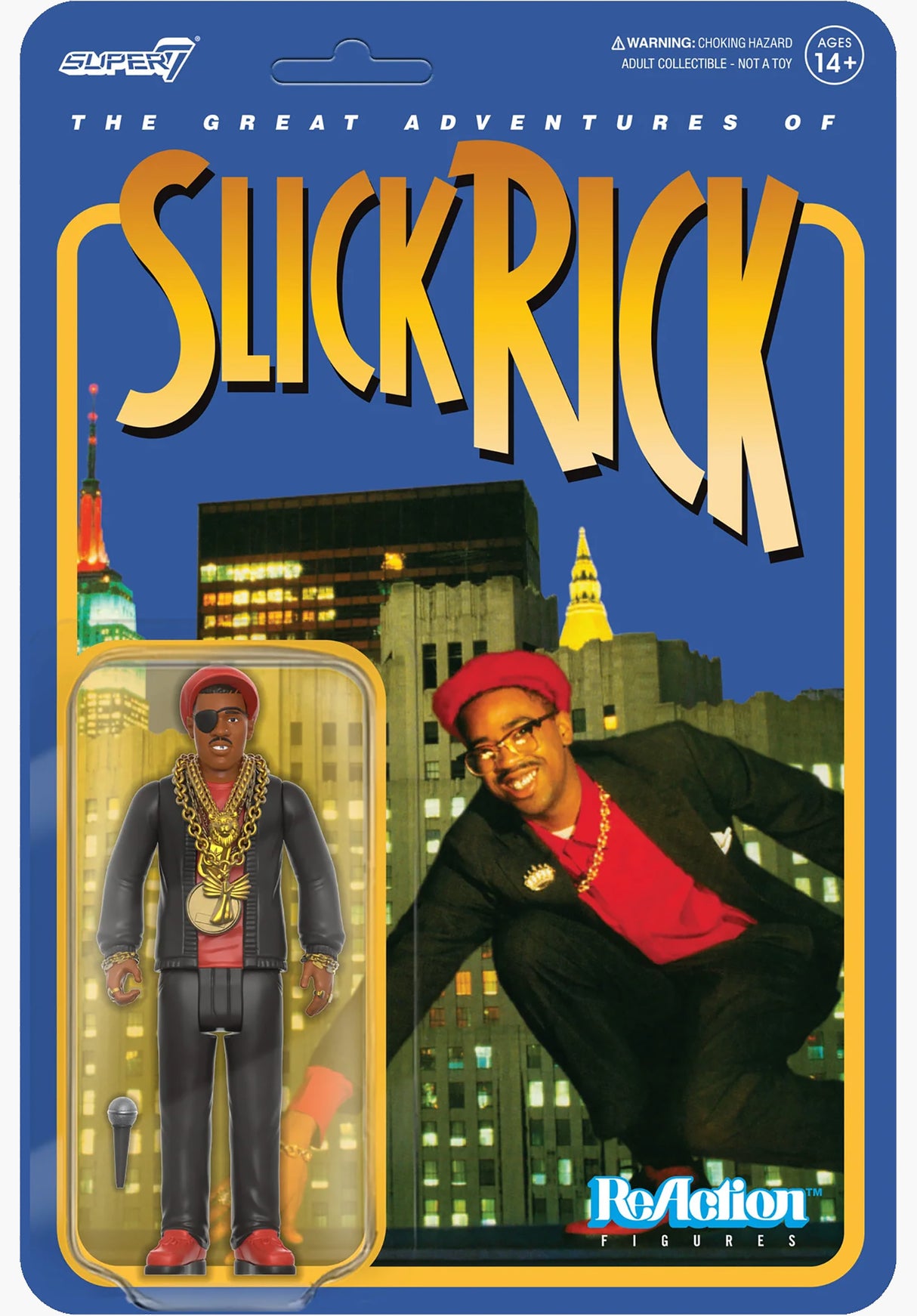 Slick Rick ReAction Figure - Slick Rick Great Adventures multicolored Vorderansicht