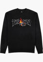 Cop Car Crewneck black Vorderansicht