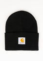 Acrylic Watch Hat black Vorderansicht