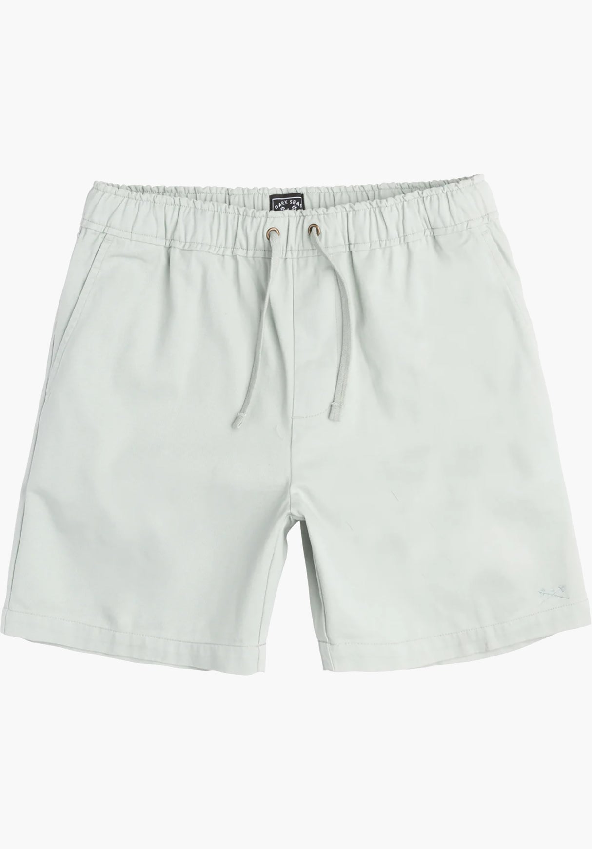 Go-To Twill Short grey Vorderansicht