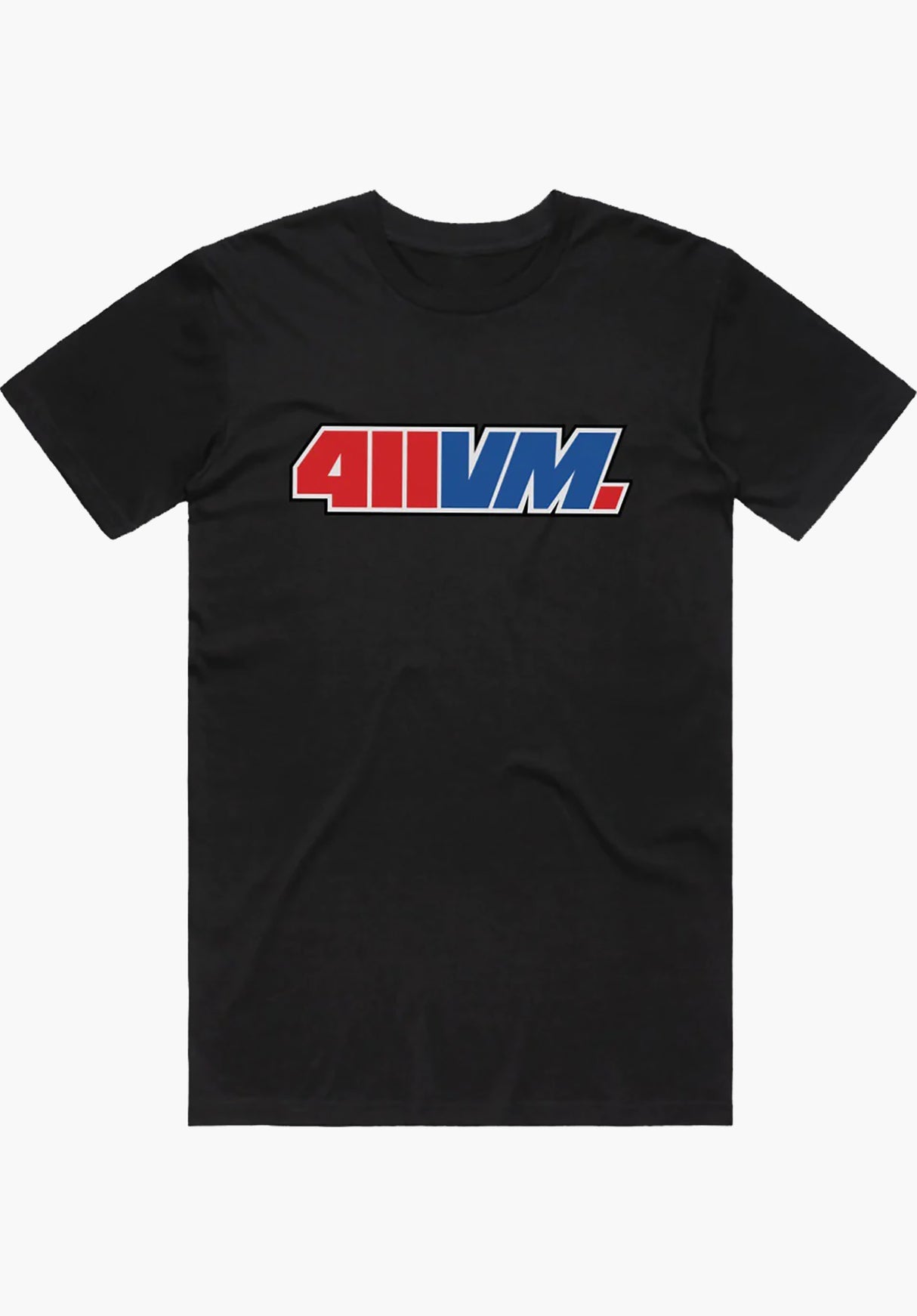 411VM Logo (Red/Blue) black Vorderansicht