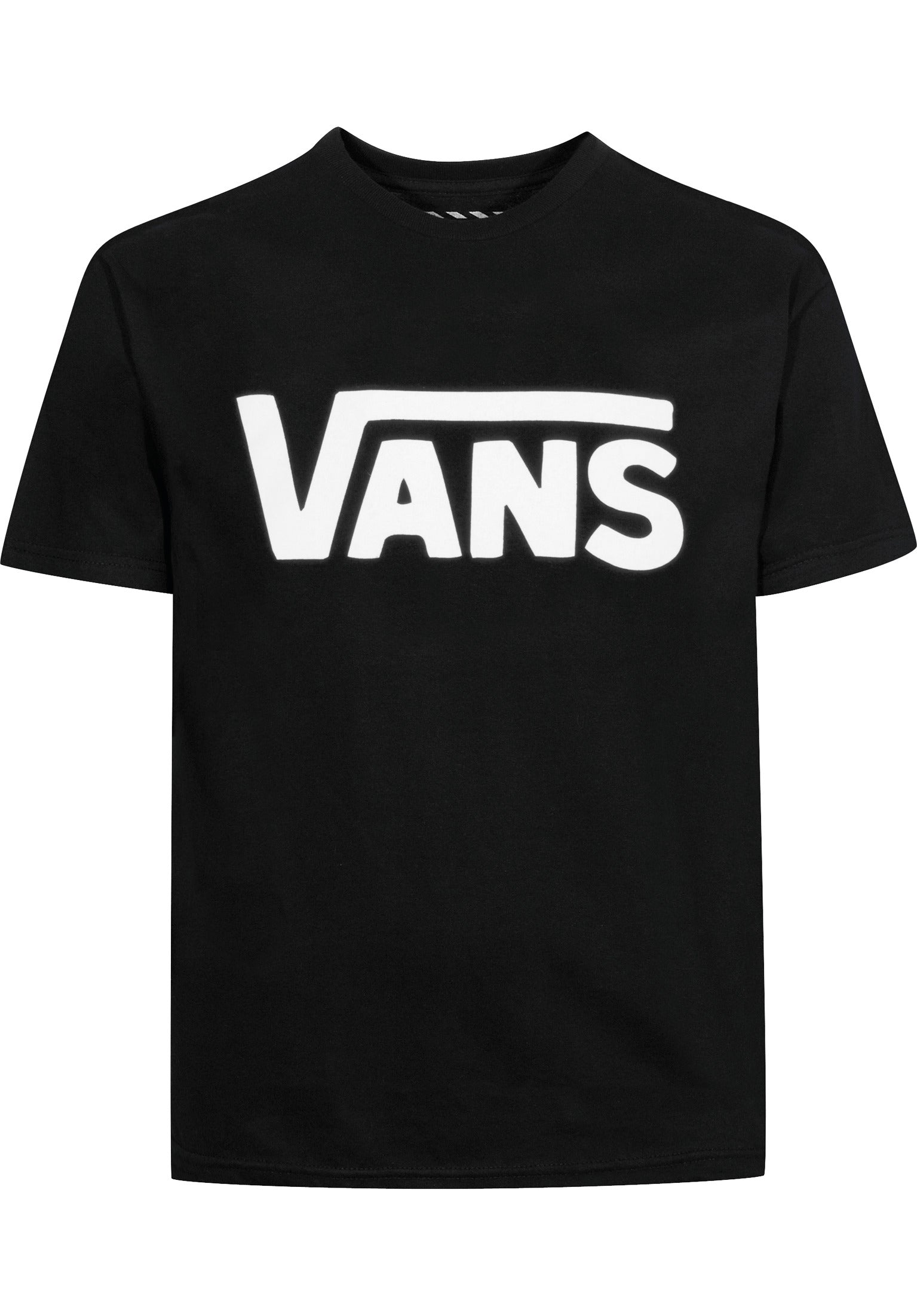 Black vans t shirt on sale