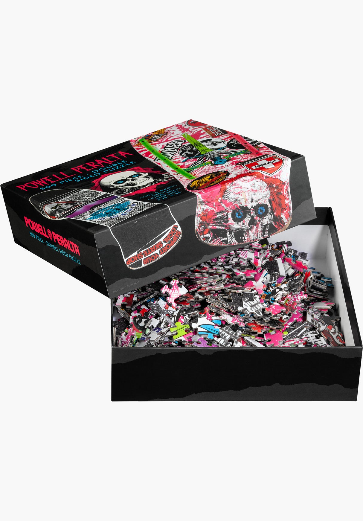 Skull & Sword GeeGah Puzzle hot-pink Seitenansicht