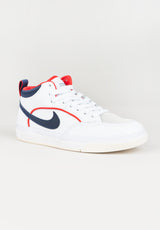 React Leo Premium white-midnightnavy-universityred-white Vorderansicht