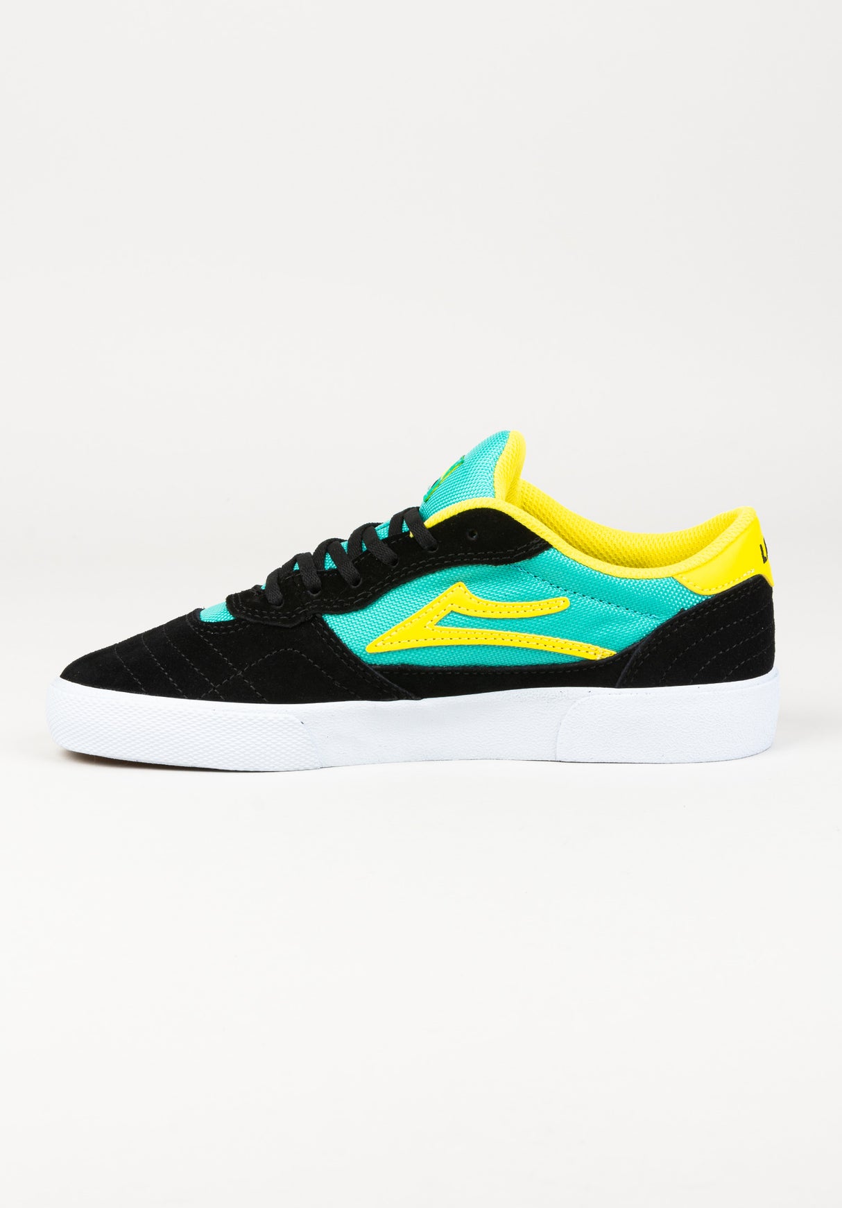 Cambridge black-teal-suede Oberansicht