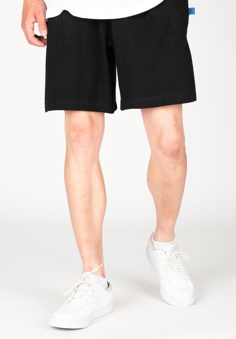 YinYang Beachshorts black Vorderansicht