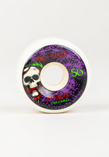 Mc Gill Skull & Snake PF white-purple Rückenansicht