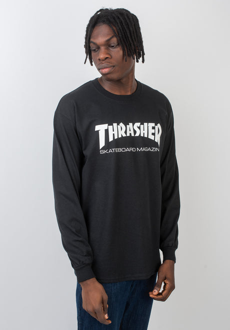 Skate-Mag L/S black Vorderansicht