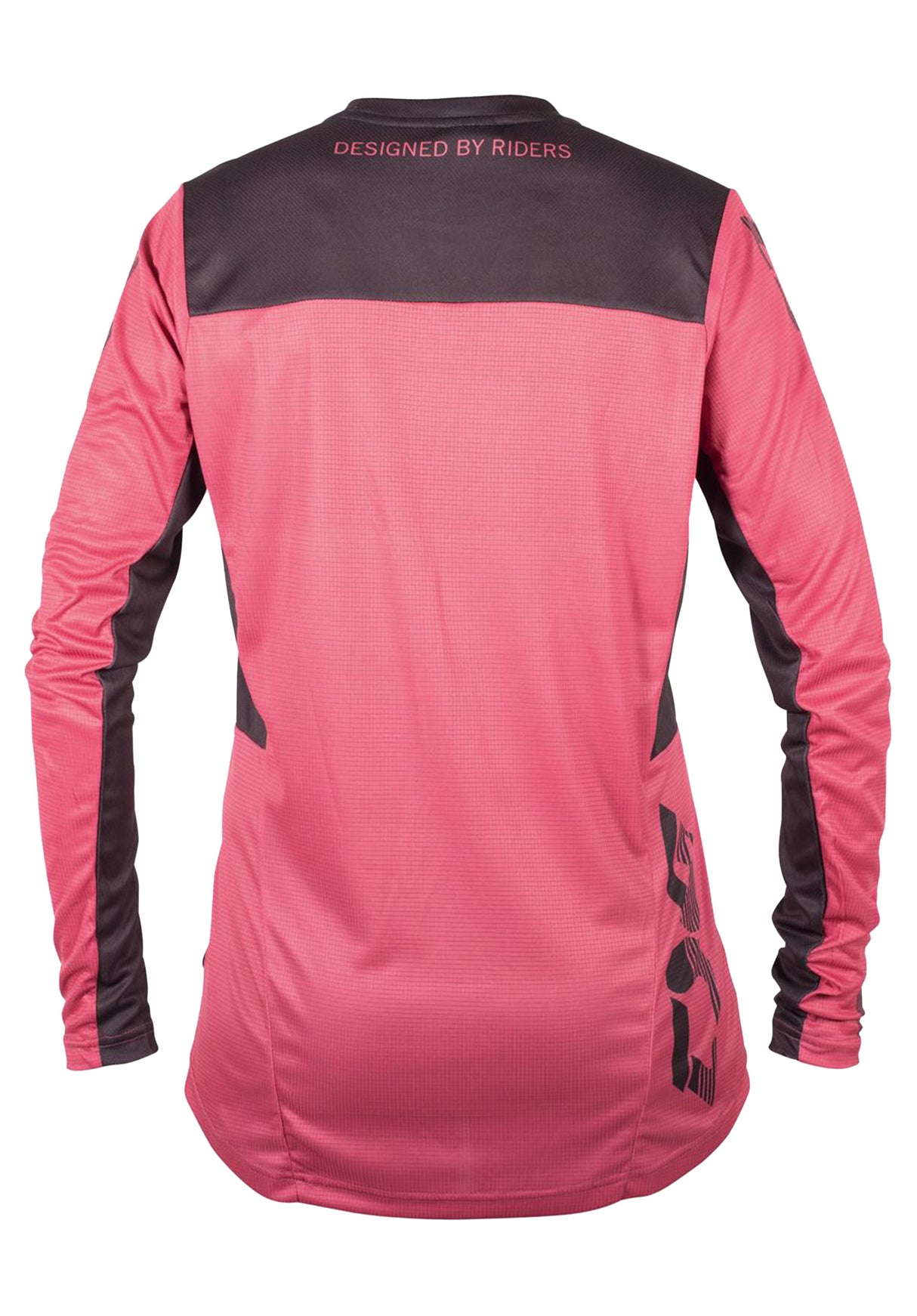 Race Jersey Women dusty cedar-black Rückenansicht