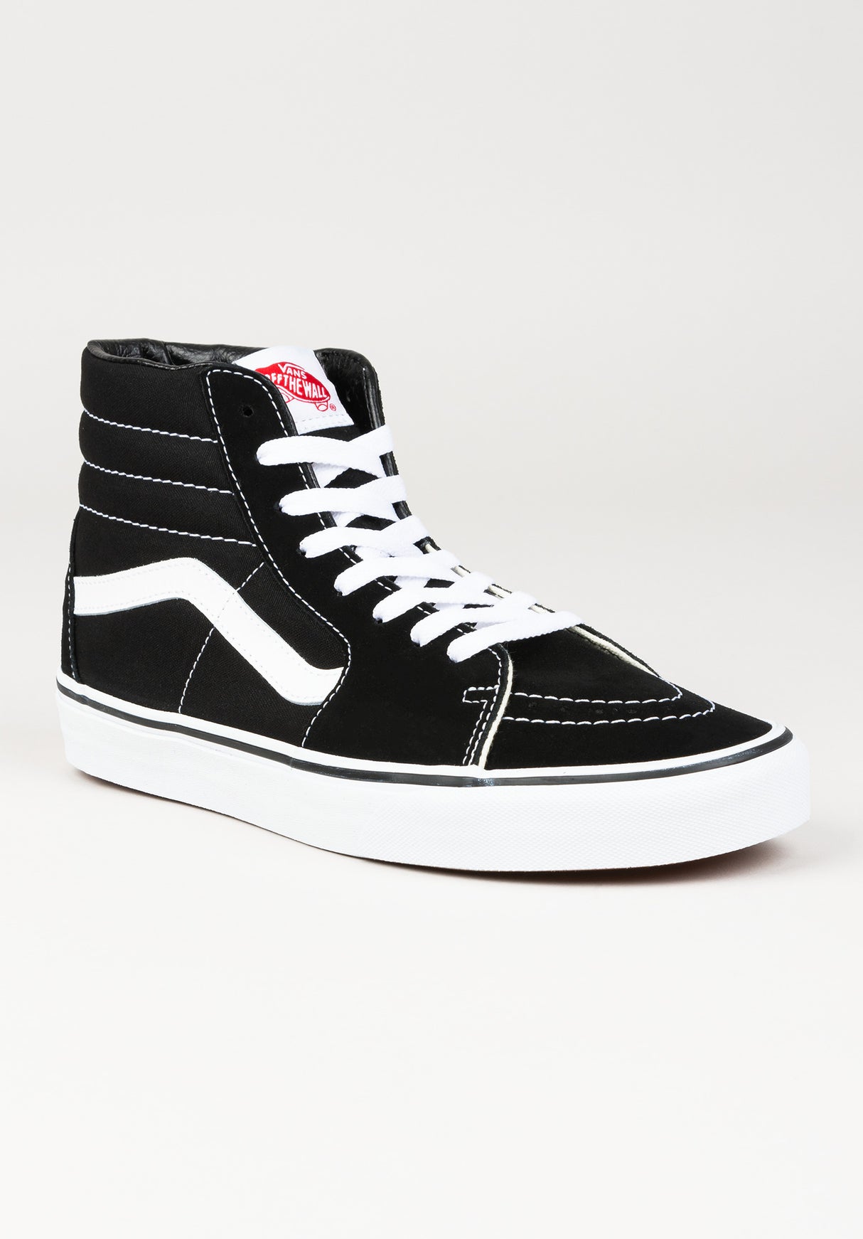 Sk8-Hi black-black-white Vorderansicht