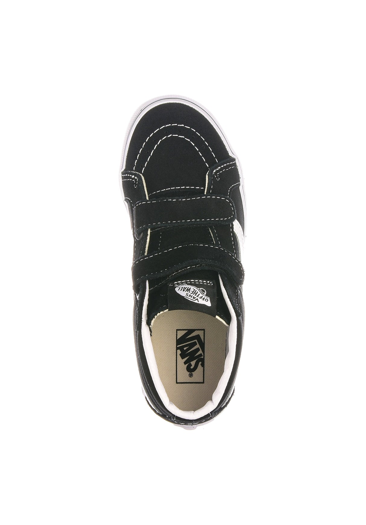 Sk8-Mid V Kids black-white Closeup2