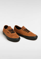 Skate Authentic hairysuedeblack-rust Rueckenansicht