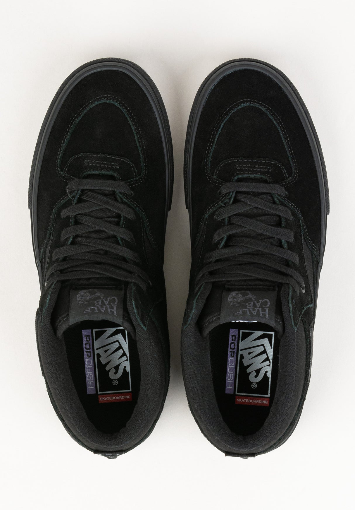 Skate Half Cab black-black Closeup2