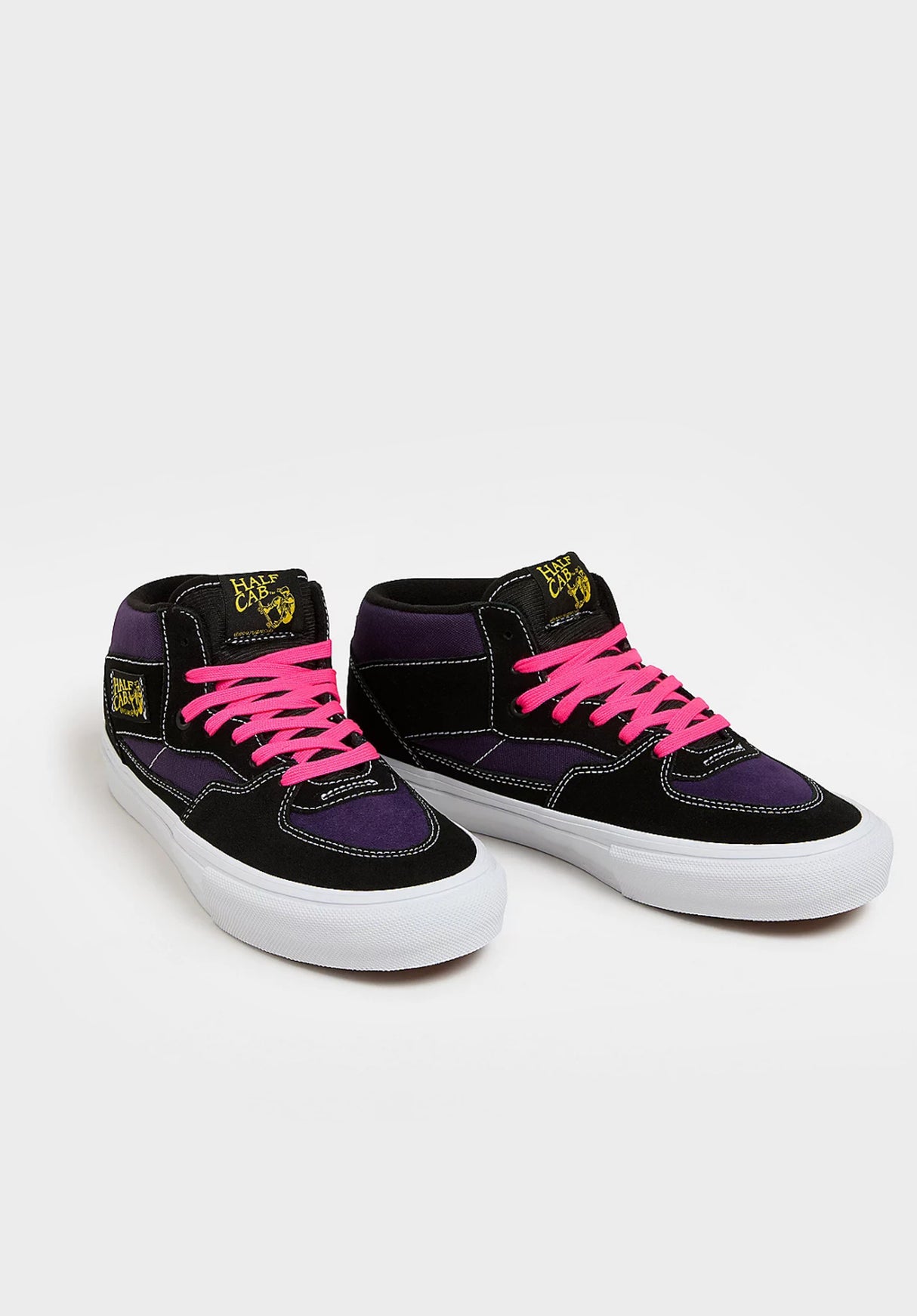 Skate Half Cab black-purple Rueckenansicht