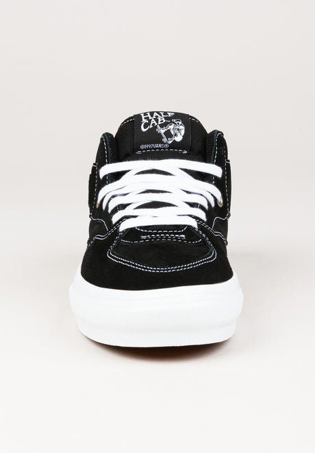 Skate Half Cab black-white Rueckenansicht