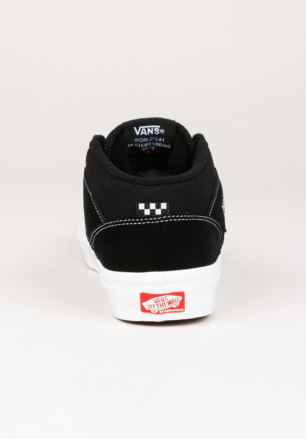 Skate Half Cab black-white Seitenansicht