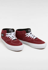 Skate Half Cab burgundy-white Rueckenansicht