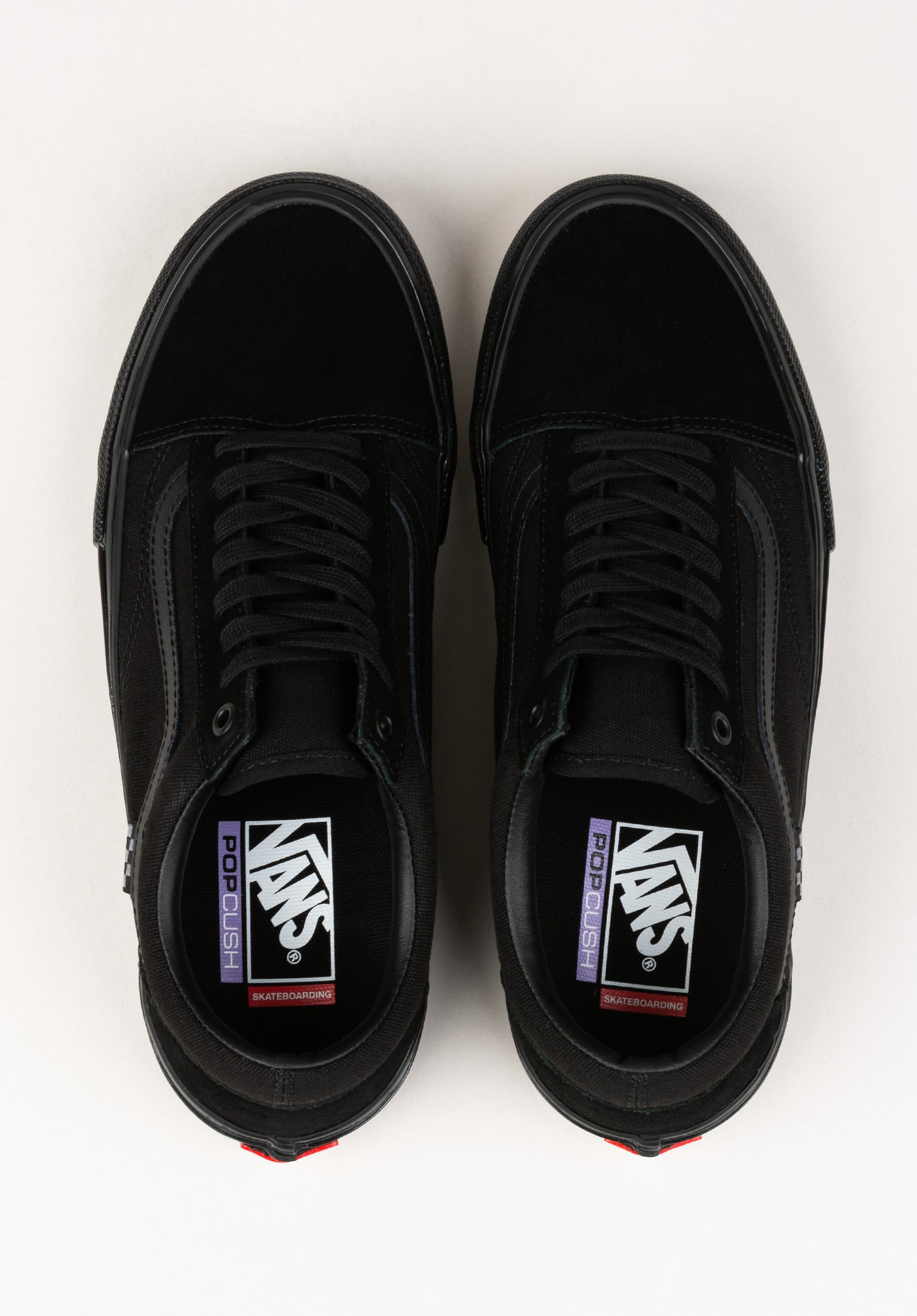 All black vans boys online