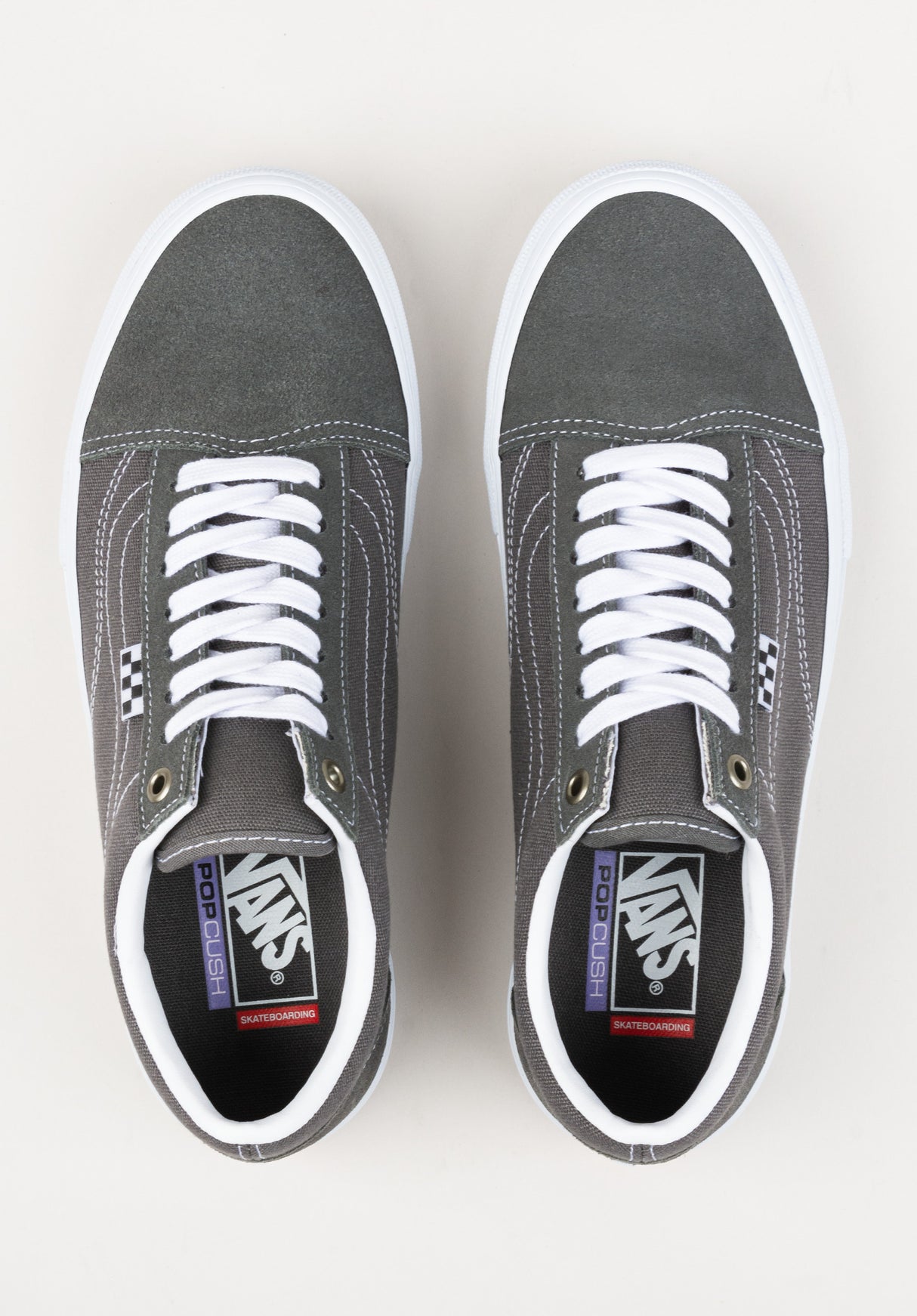 Skate Old Skool pewter-truewhite Closeup2