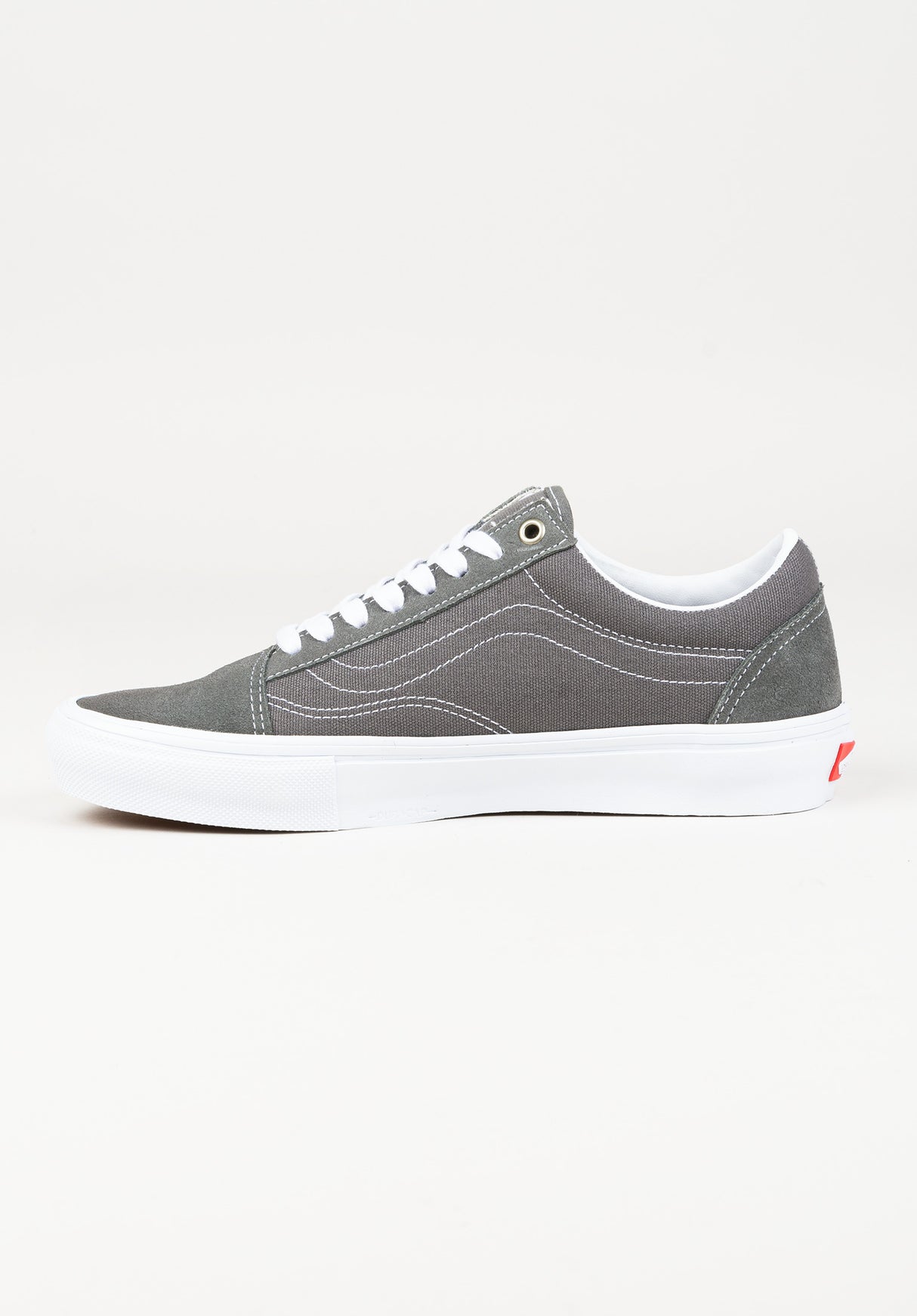 Skate Old Skool pewter-truewhite Oberansicht