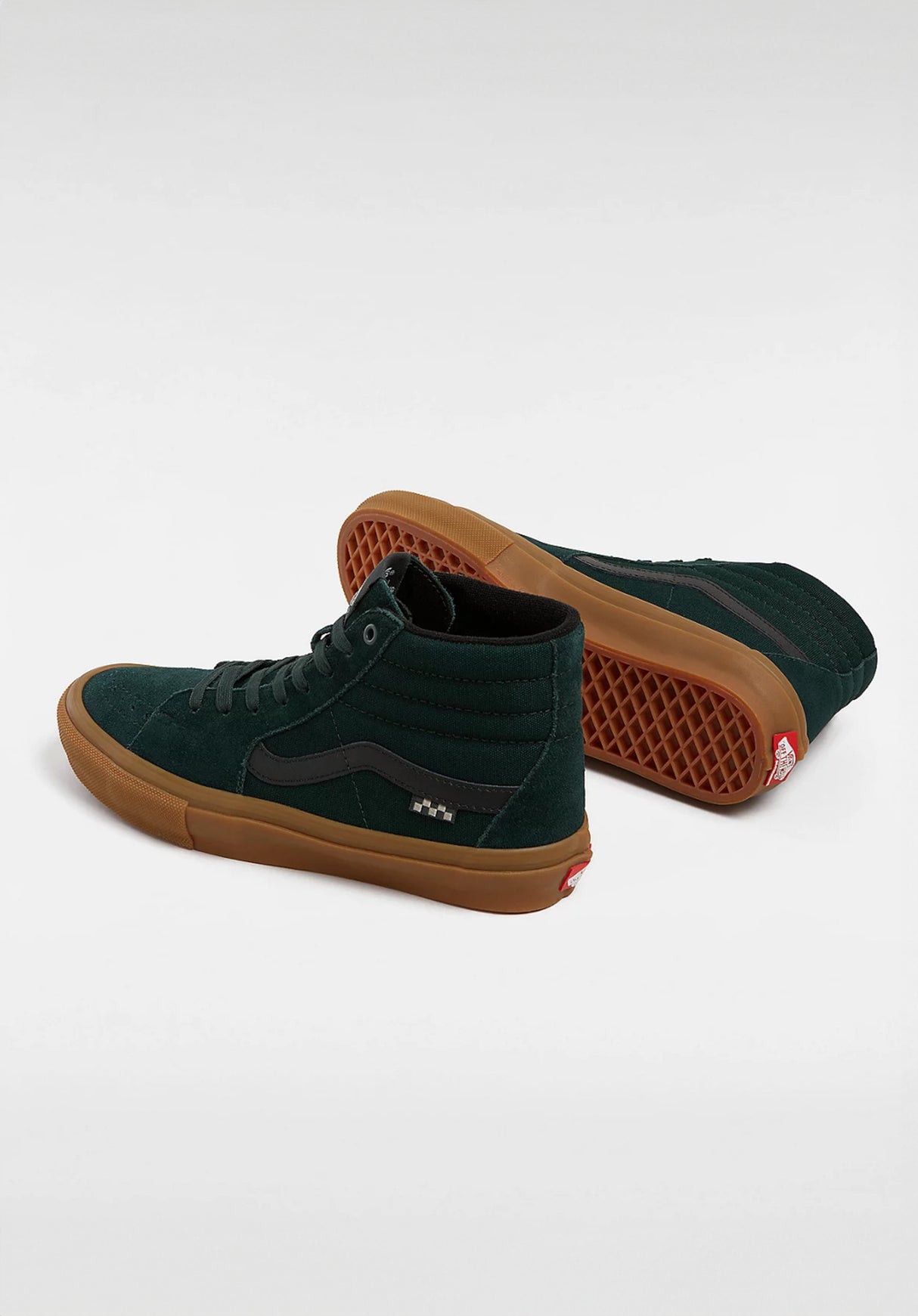 Skate SK8-Hi green-gum Closeup1