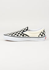 Skate Slip-On checkerboard-black-off Oberansicht