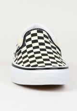 Skate Slip-On checkerboard-black-off Rueckenansicht