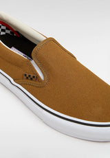 Skate Slip-On duckcanvasgoldenbrown Closeup2