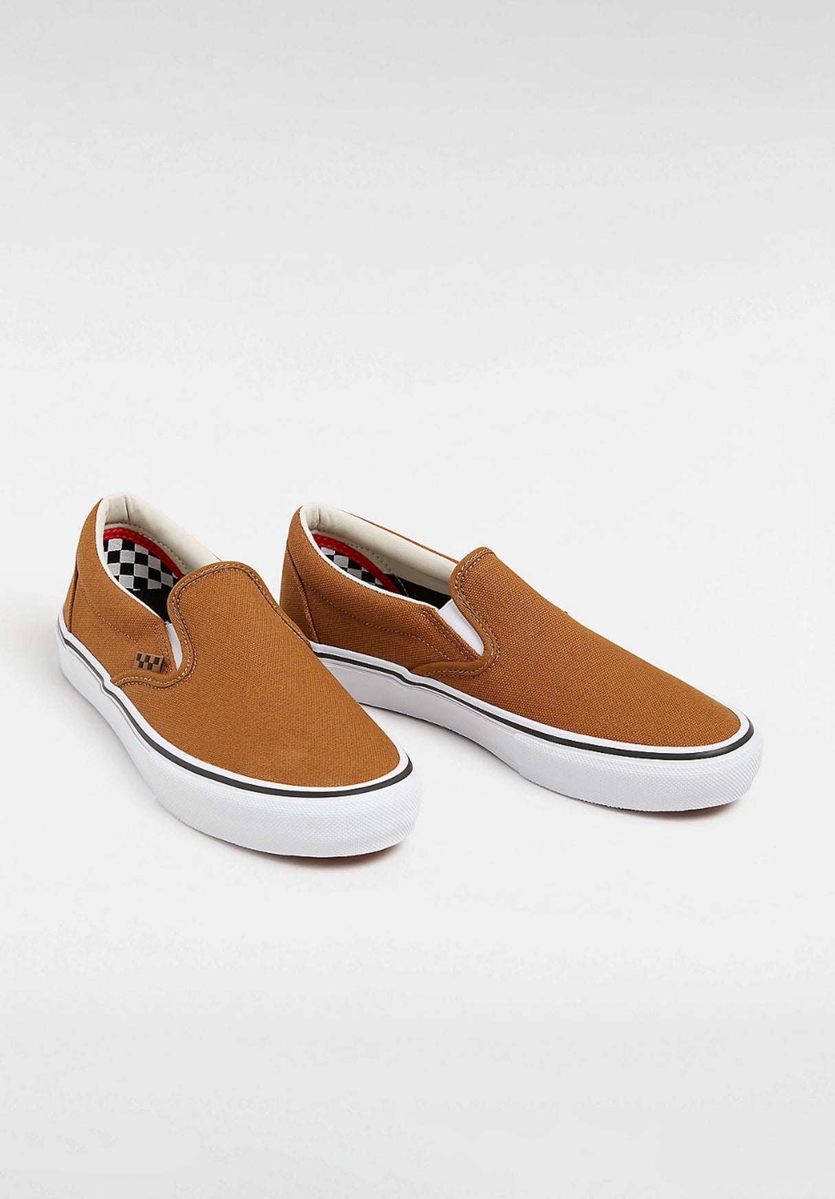 Skate Slip-On duckcanvasgoldenbrown Rueckenansicht