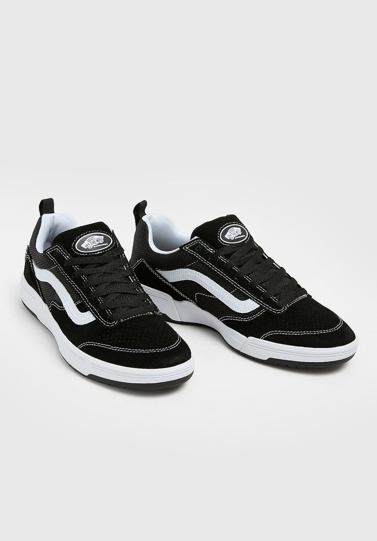 Skate Zahba black-black-white Rueckenansicht