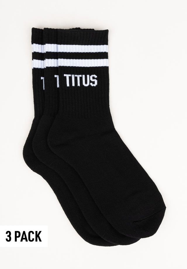 Socks 3 Pack black Vorderansicht