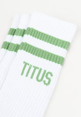 Socks 3 Pack white-lightgreen Closeup1