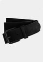 Suede Belt black Vorderansicht