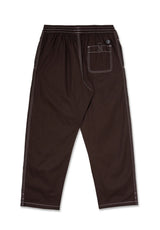 Surf Pants chocolate Rueckenansicht