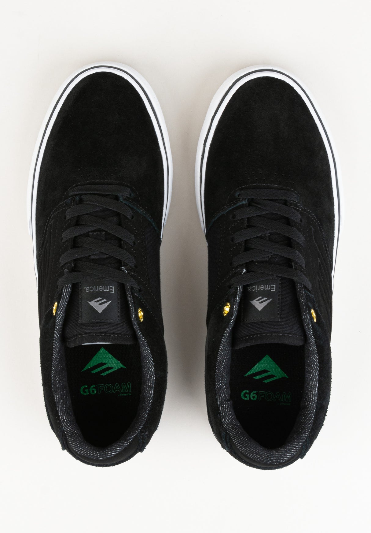 The Low Vulc black-gold-white Closeup2