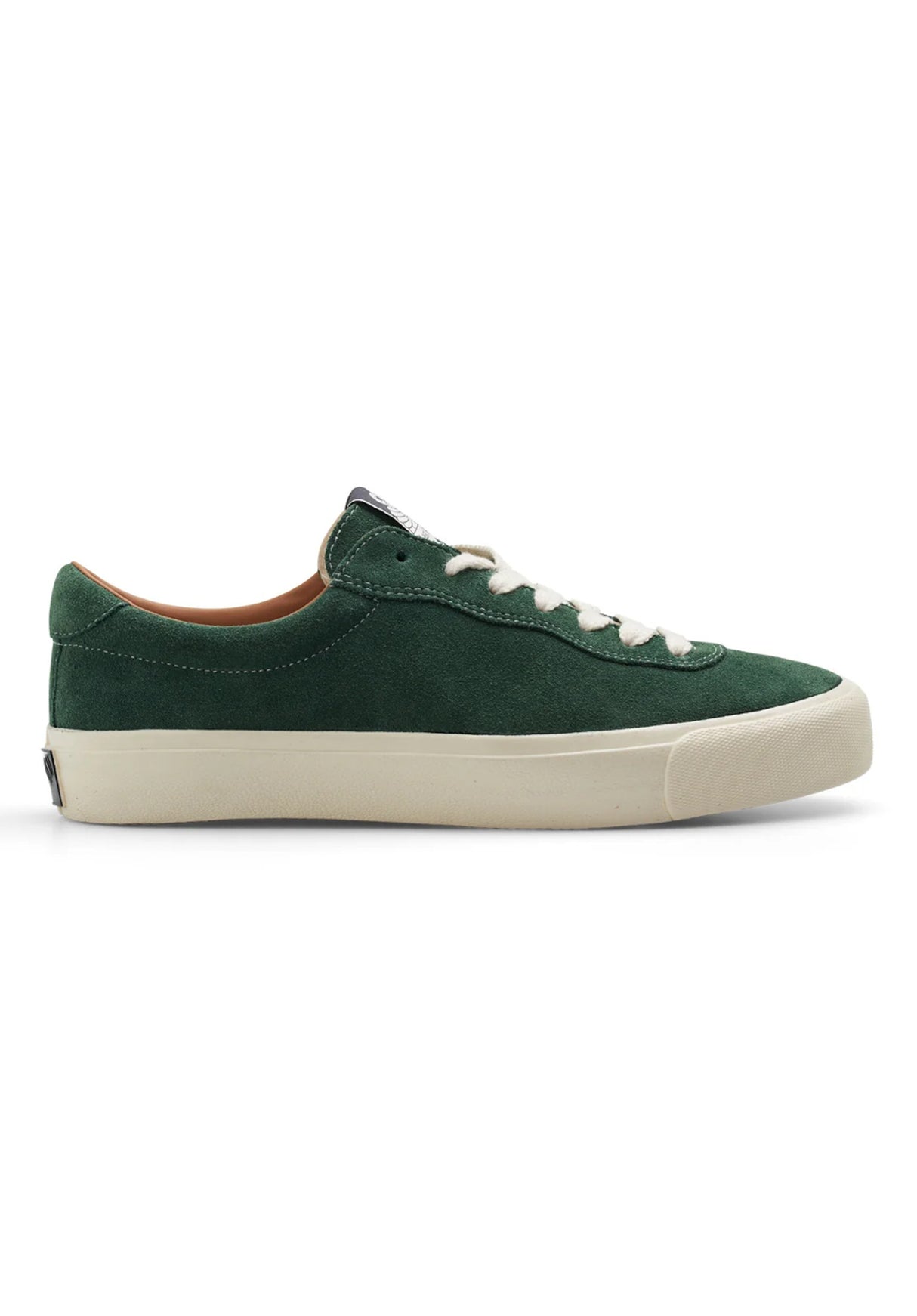 VM001 Suede Low elmgreen-white Rueckenansicht