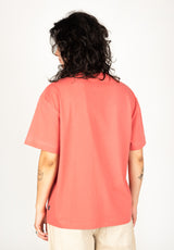 W Essential Tee pearlpink Rueckenansicht